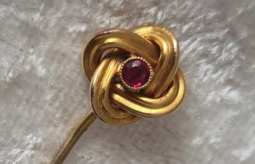 Vintage krawattennadel knoten - vintage,