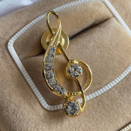 Vintage gold musiknoten - vintage,